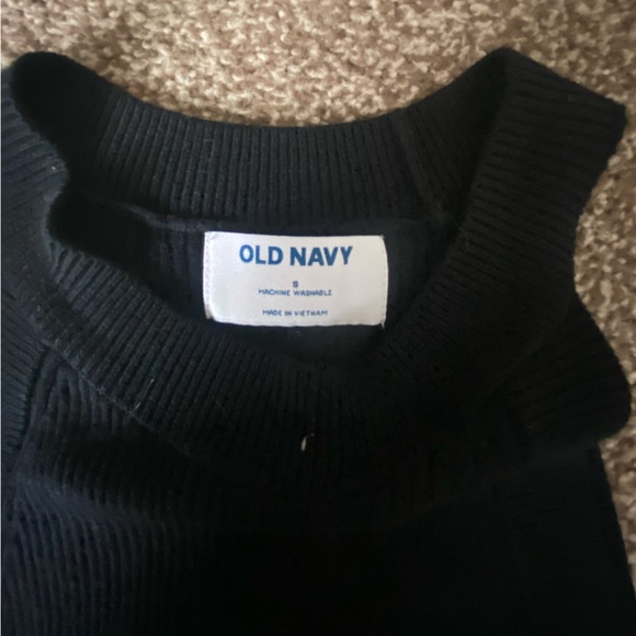 Old Navy Ribbed Black Midi Dress - Picture 4 of 6